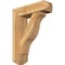 Ekena Millwork Funston Craftsman Rough Sawn Bracket w/ Offset Brace, Western Red Cedar, 8"W x 28"D x 36"H BKT0806X28X36FST04RWR - alternate 1